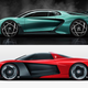 The original Hongqi S9 concept design at top, compared to Walter de Silva’s production redesign below.